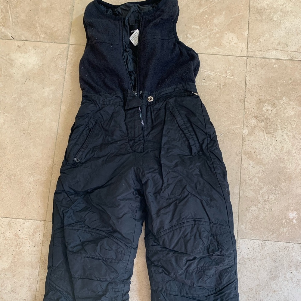 Kids insulated ski bib pants